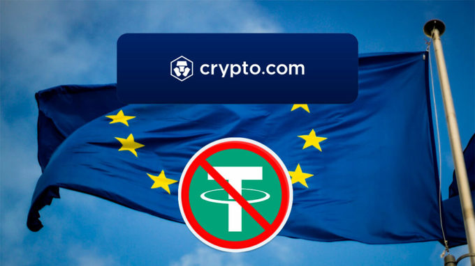 Crypto.com sẽ hủy niêm yết USDT và 9 token khác tại châu Âu